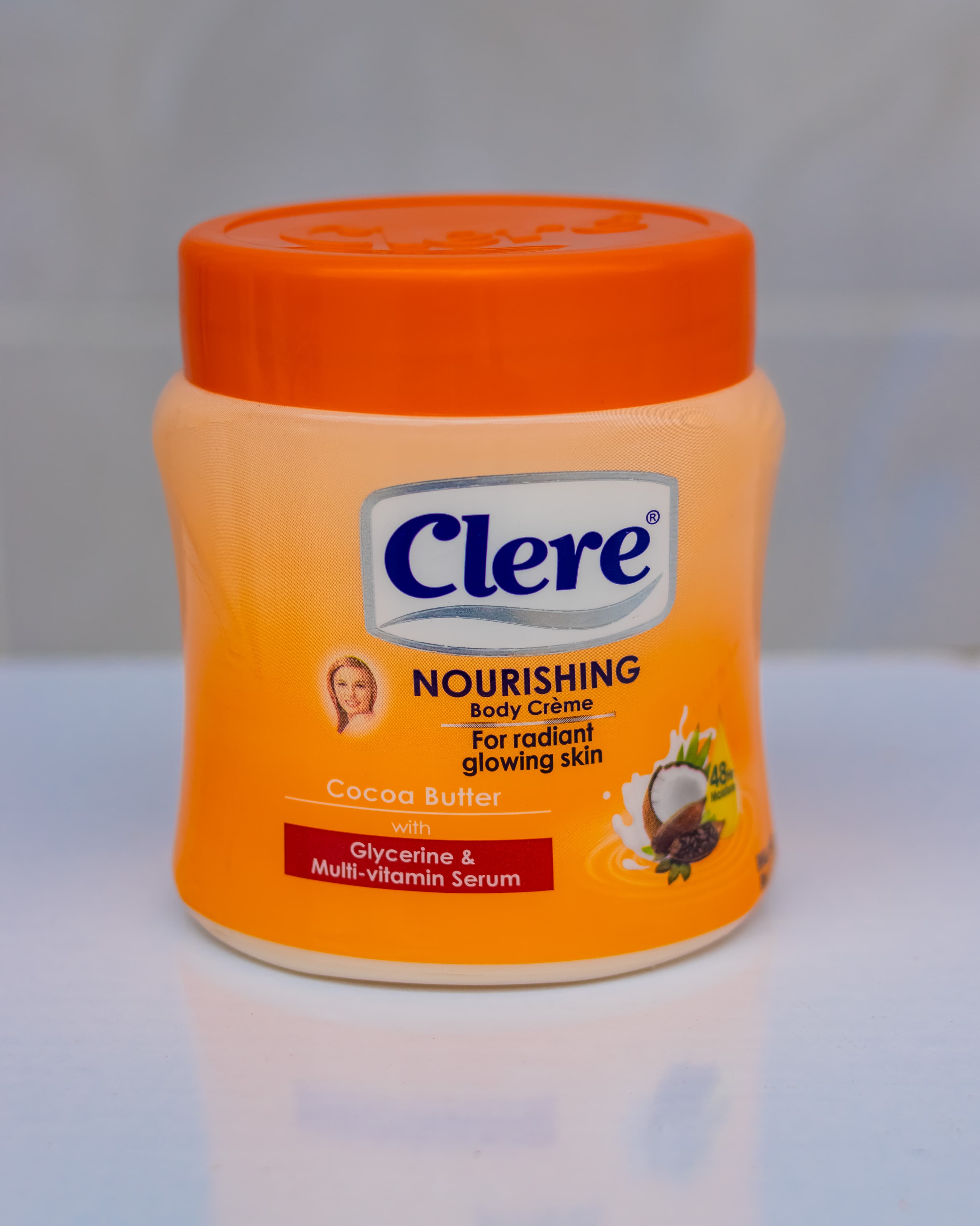 Clere cocoa butter body cream 300ml