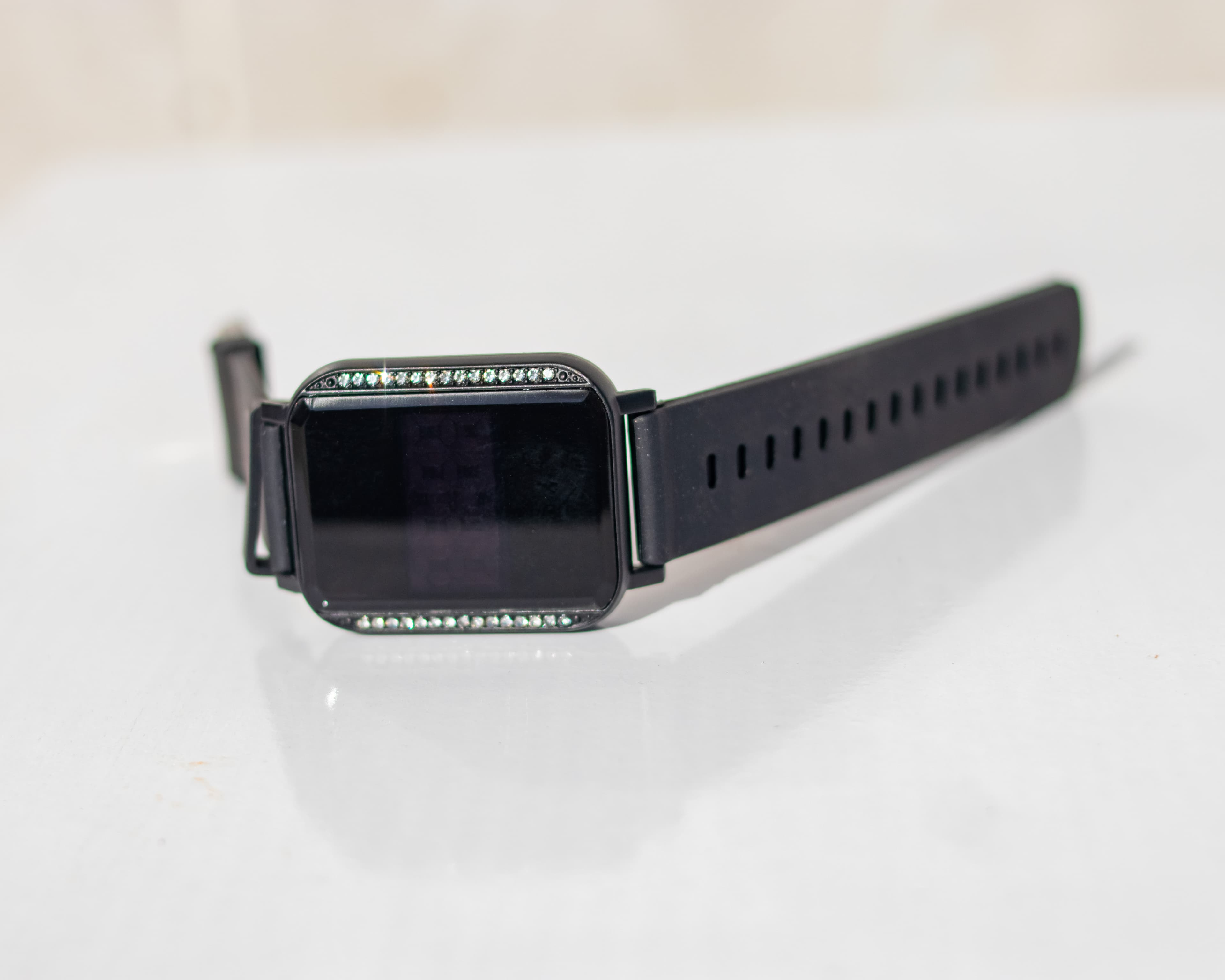 Sleek modern LED digital watch