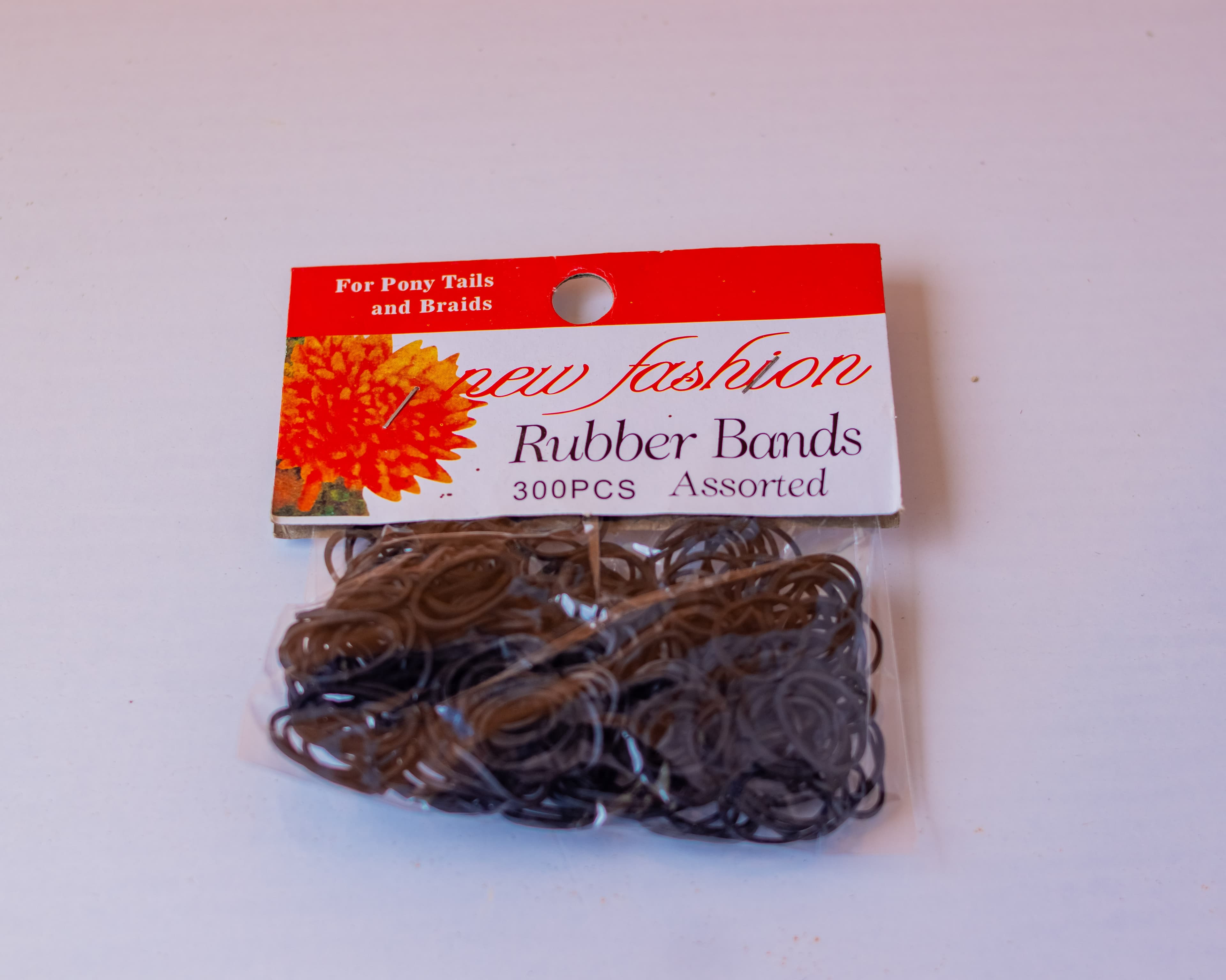 Rubber bands for ponytails
