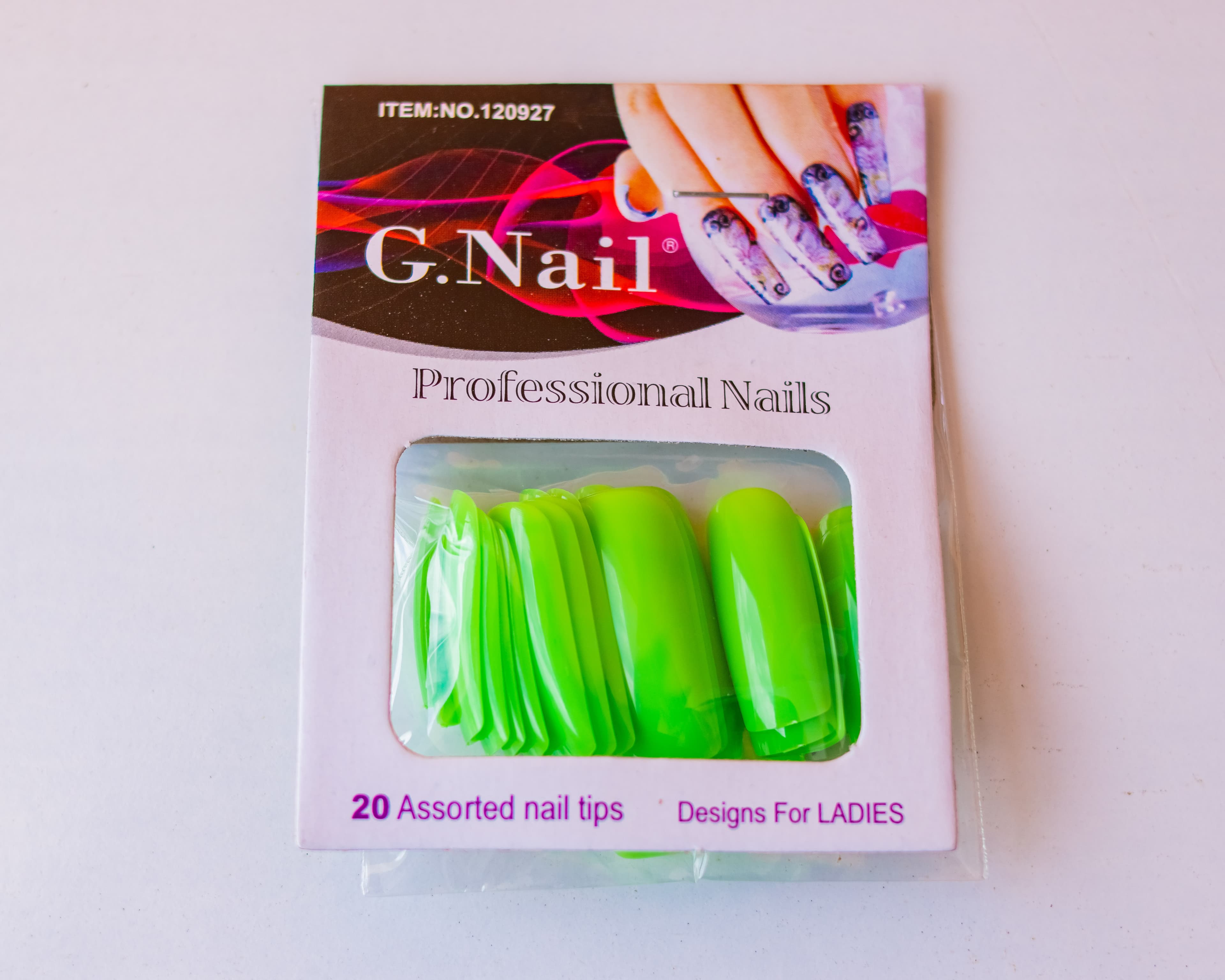 G Nail tips - multiple colors