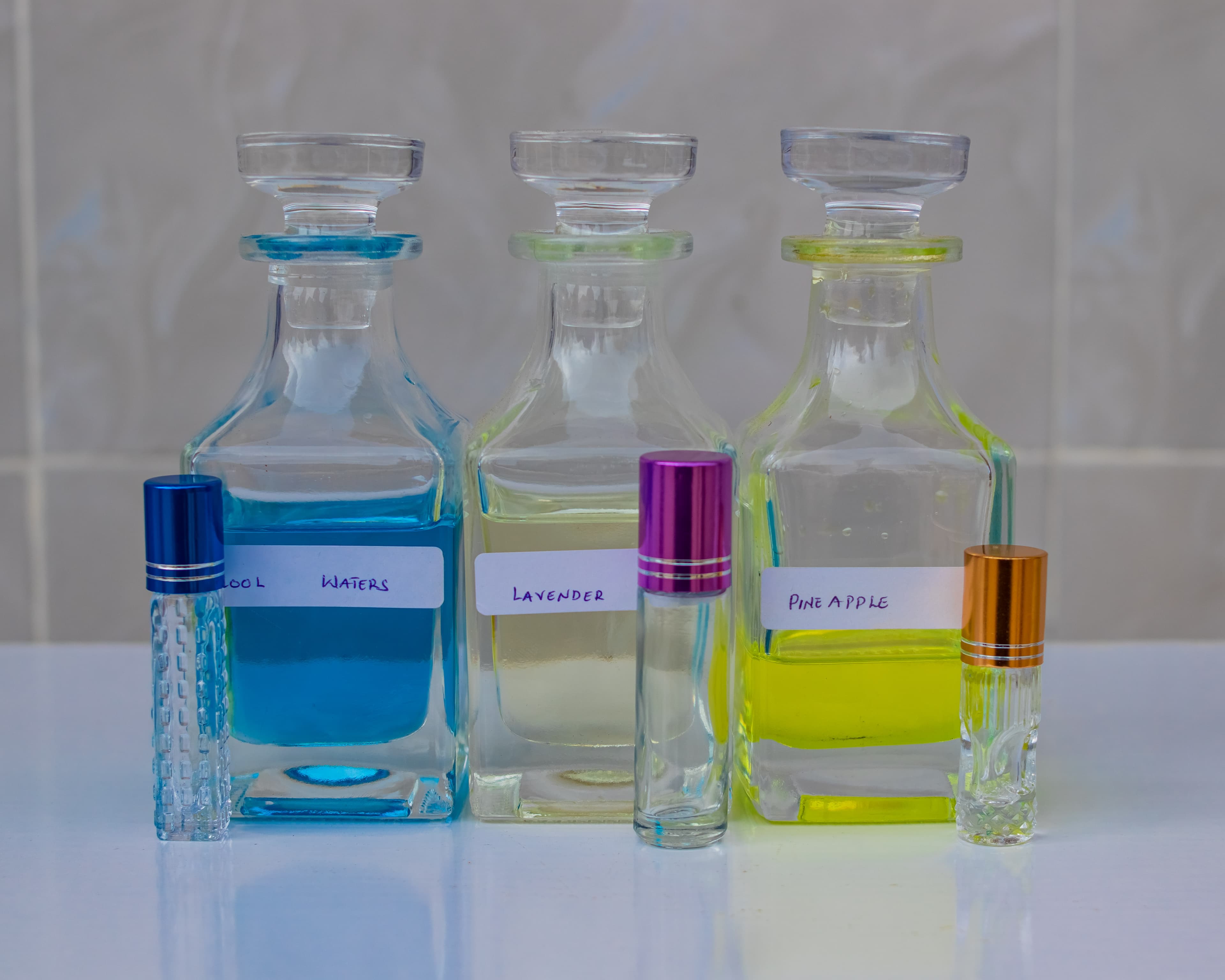 Refill perfume - pineapple, cool waters, lavender