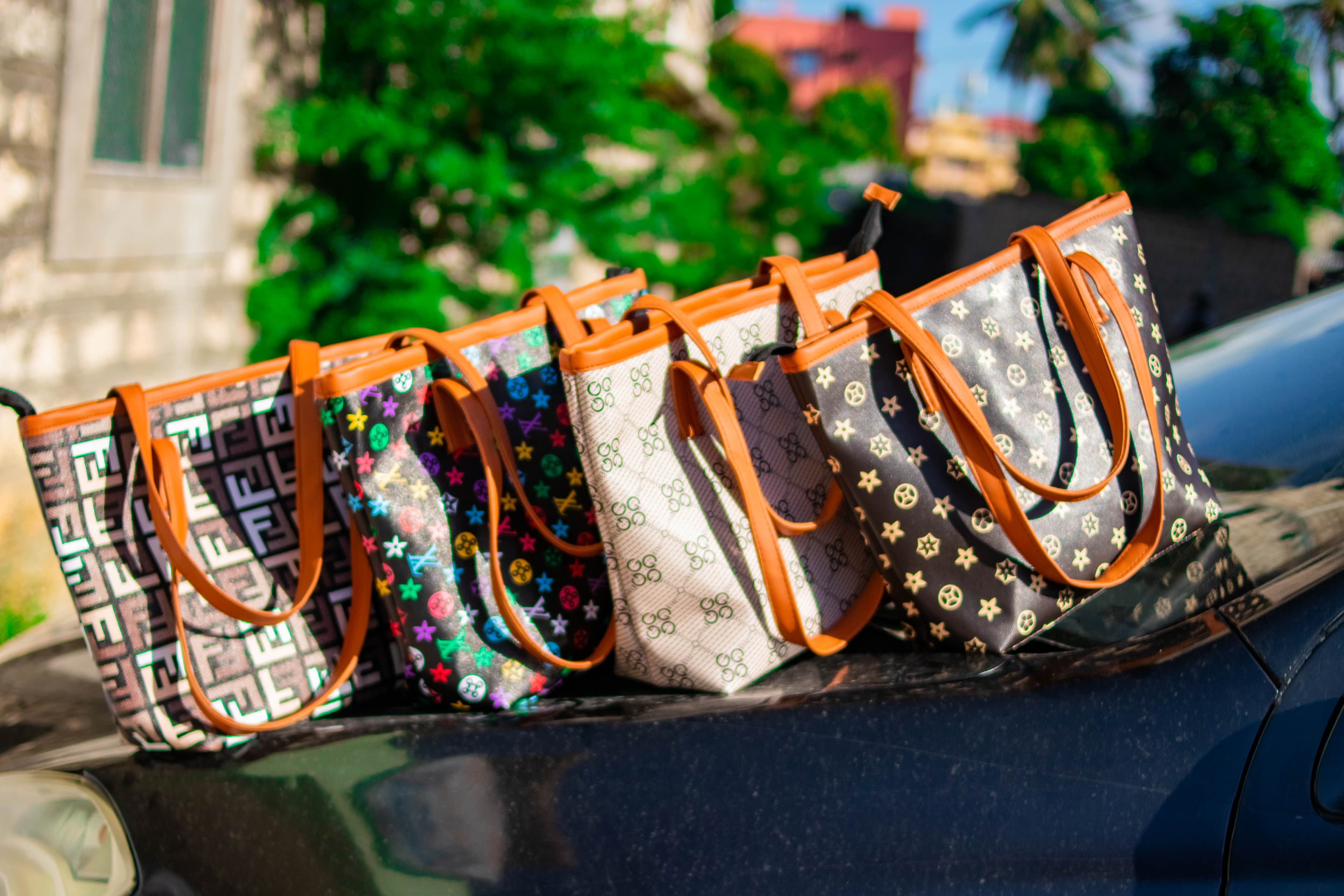 African print women bags