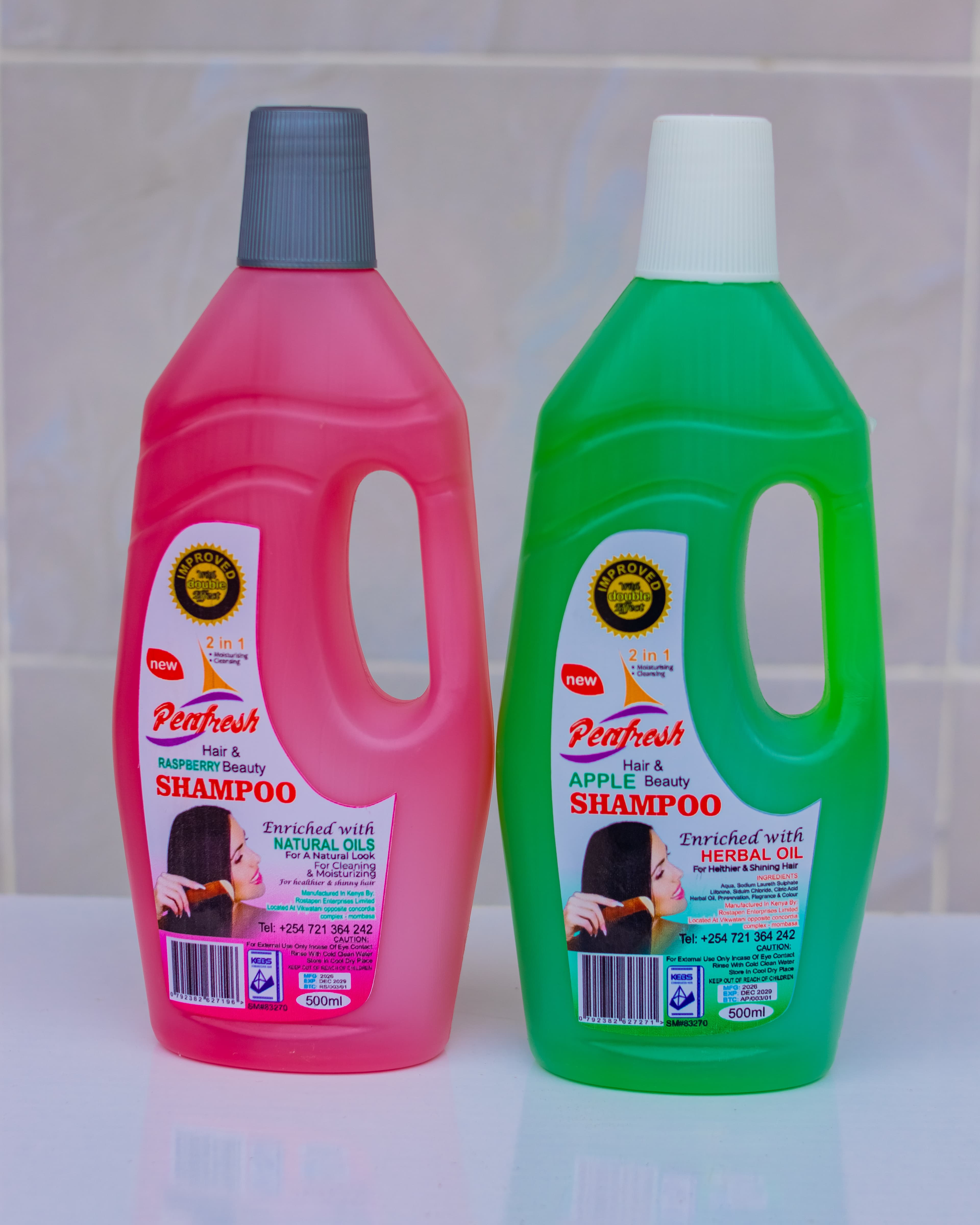 Pea fresh shampoo : raspberry and apple 500ml