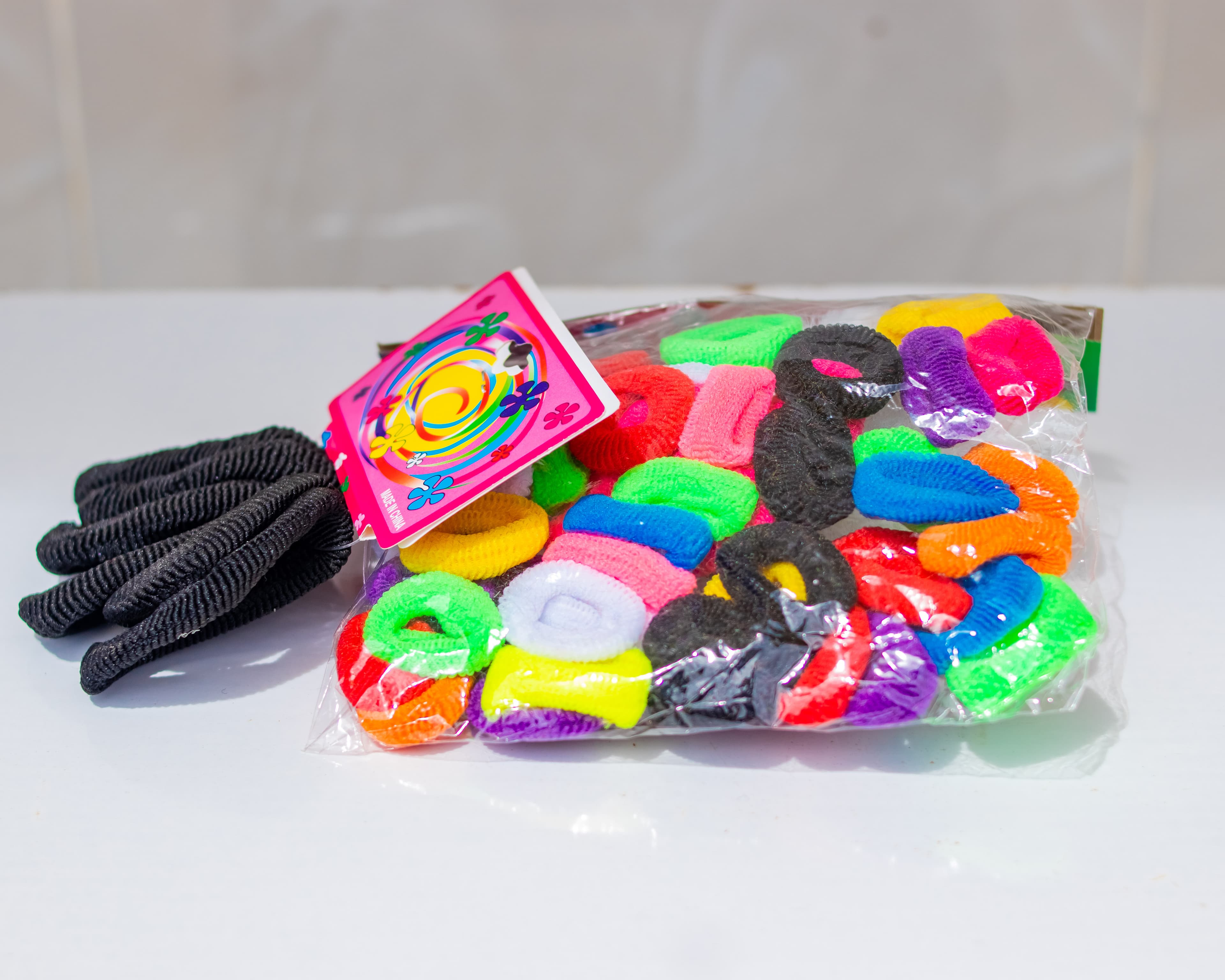 Multiple color hair bands
